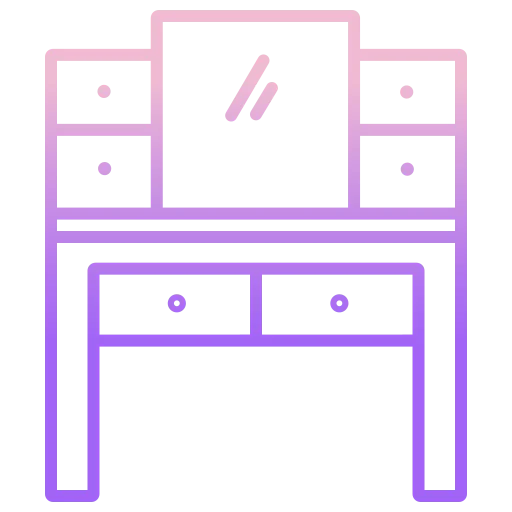 Dressing table icon