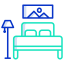 Double bed icon 64x64
