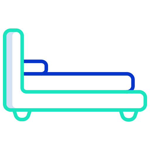Single bed icon