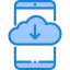 Cloud computing icon 64x64