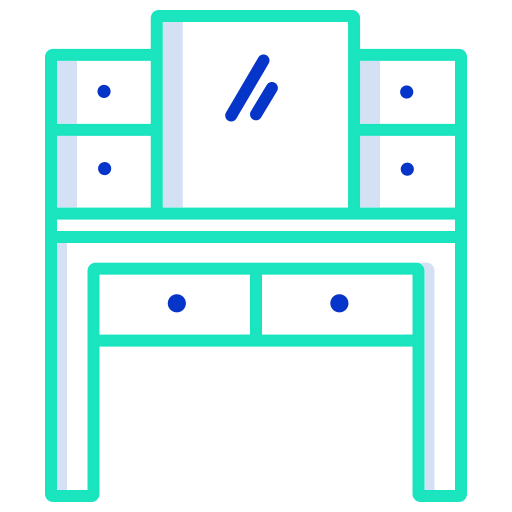 Dressing table icon
