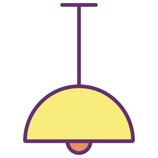 Ceiling lamp ícone