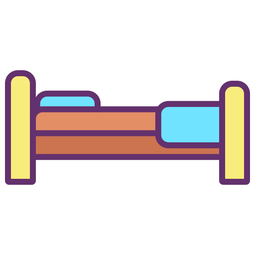 Single bed icon