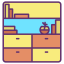 Bookshelf ícono 64x64