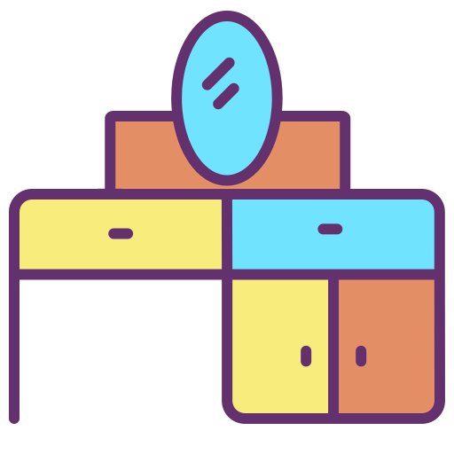 Dressing table icon