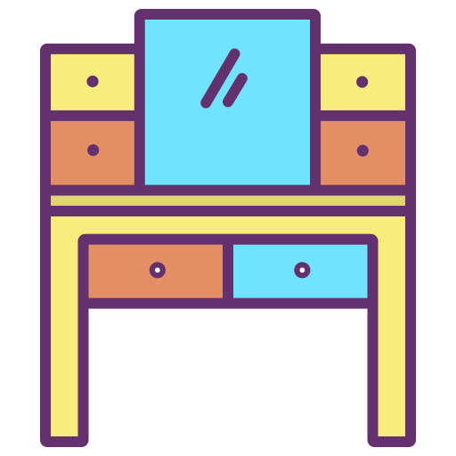 Dressing table icon