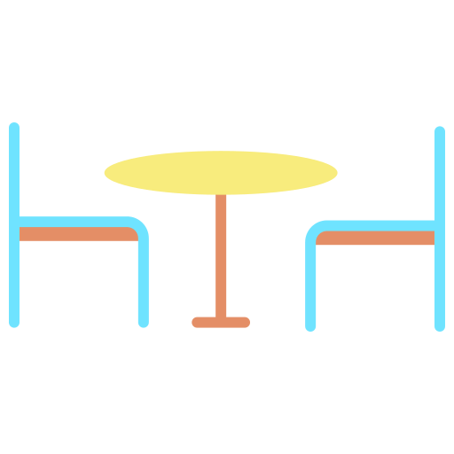Dining table icon