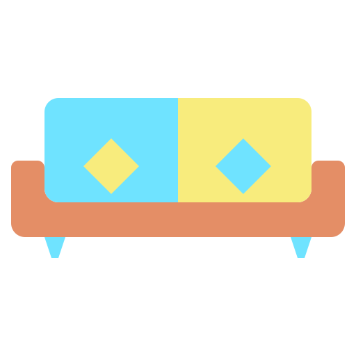 Sofa bed icon