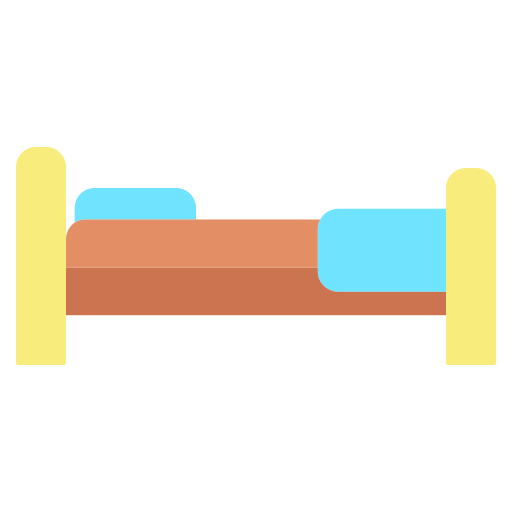 Single bed icon