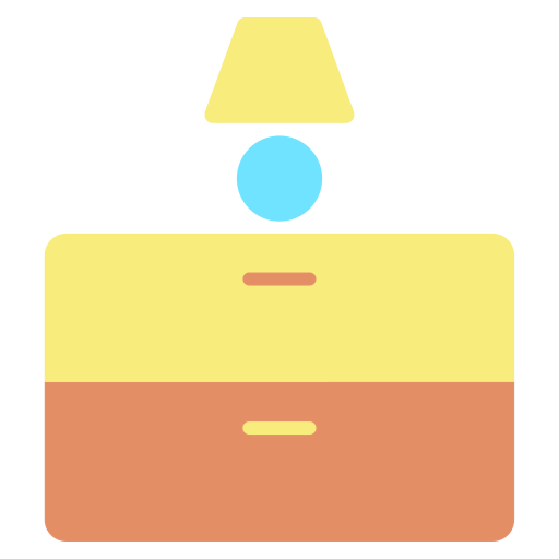 Bedside table icon