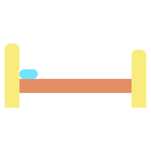 Single bed icon