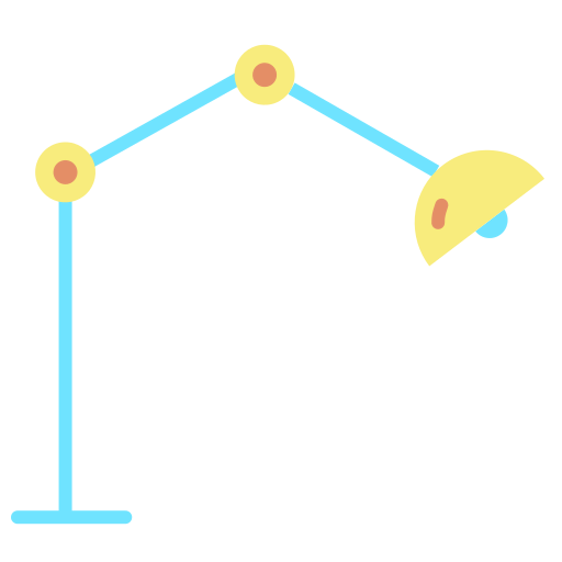 Table lamp icon