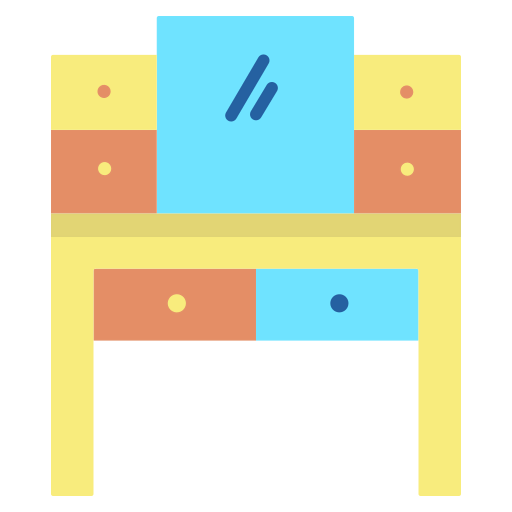 Dressing table icon
