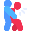Abdominal thrusts 图标 64x64