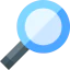 Magnifying glass アイコン 64x64