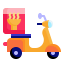 Delivery bike icon 64x64