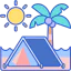 Camping icon 64x64