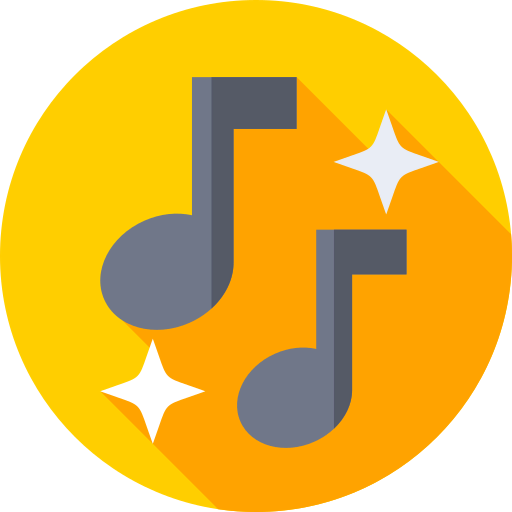 Musical notes icon