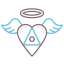 Heart wings 图标 64x64