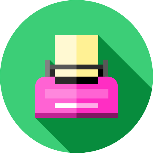 Typewriter icon