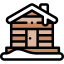 Wood cabin biểu tượng 64x64