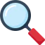 Magnifying glass icon 64x64