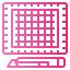 Cutting mat ícono 64x64