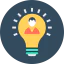 Light bulb icon 64x64