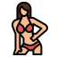 Bikinis icône 64x64