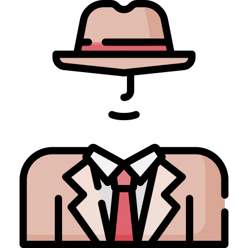 Invisible man icon