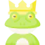 Frog prince icon 64x64