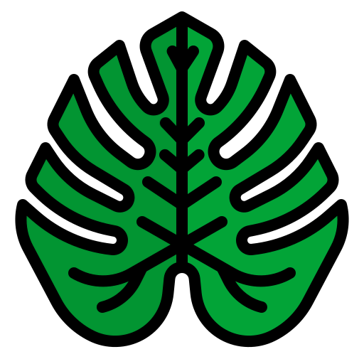 Monstera leaf icon