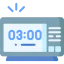 Digital clock icône 64x64
