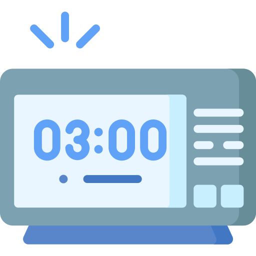 Digital clock icon