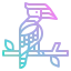 Птица-носорог иконка 64x64