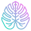 Monstera leaf іконка 64x64