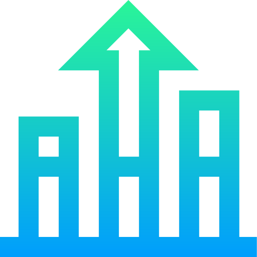 Bar graph icon