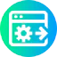 Web development icon 64x64