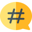 Hashtag Symbol 64x64