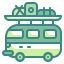 Camper van biểu tượng 64x64