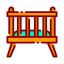 Baby crib biểu tượng 64x64