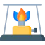 Bunsen burner icon 64x64