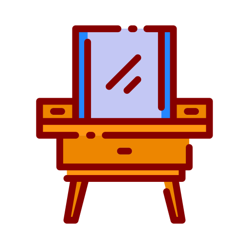 Dressing table icon