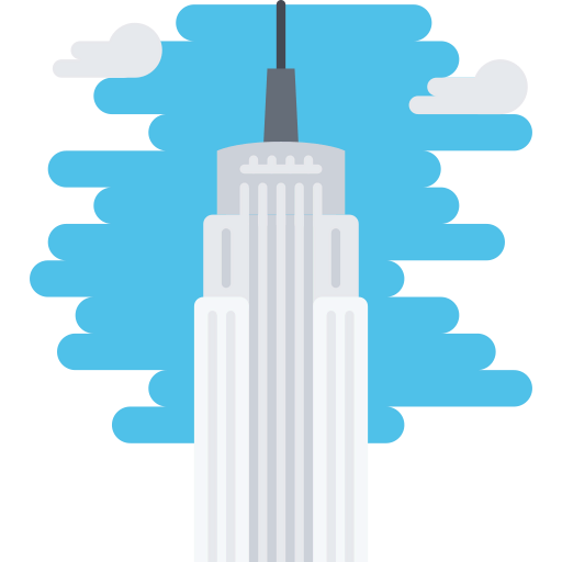 Empire state building 图标
