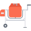 Concrete mixer icon 64x64