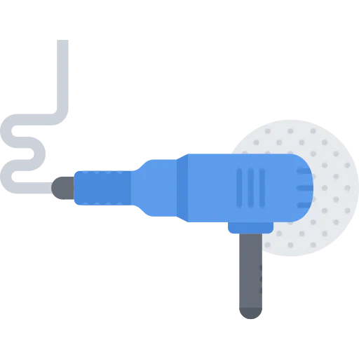 Angle grinder icon