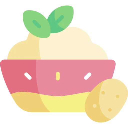 Mashed potatoes icon