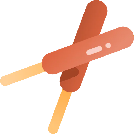 Chocolate sticks icon
