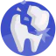 Broken tooth icon 64x64