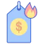 Hot deal icon 64x64